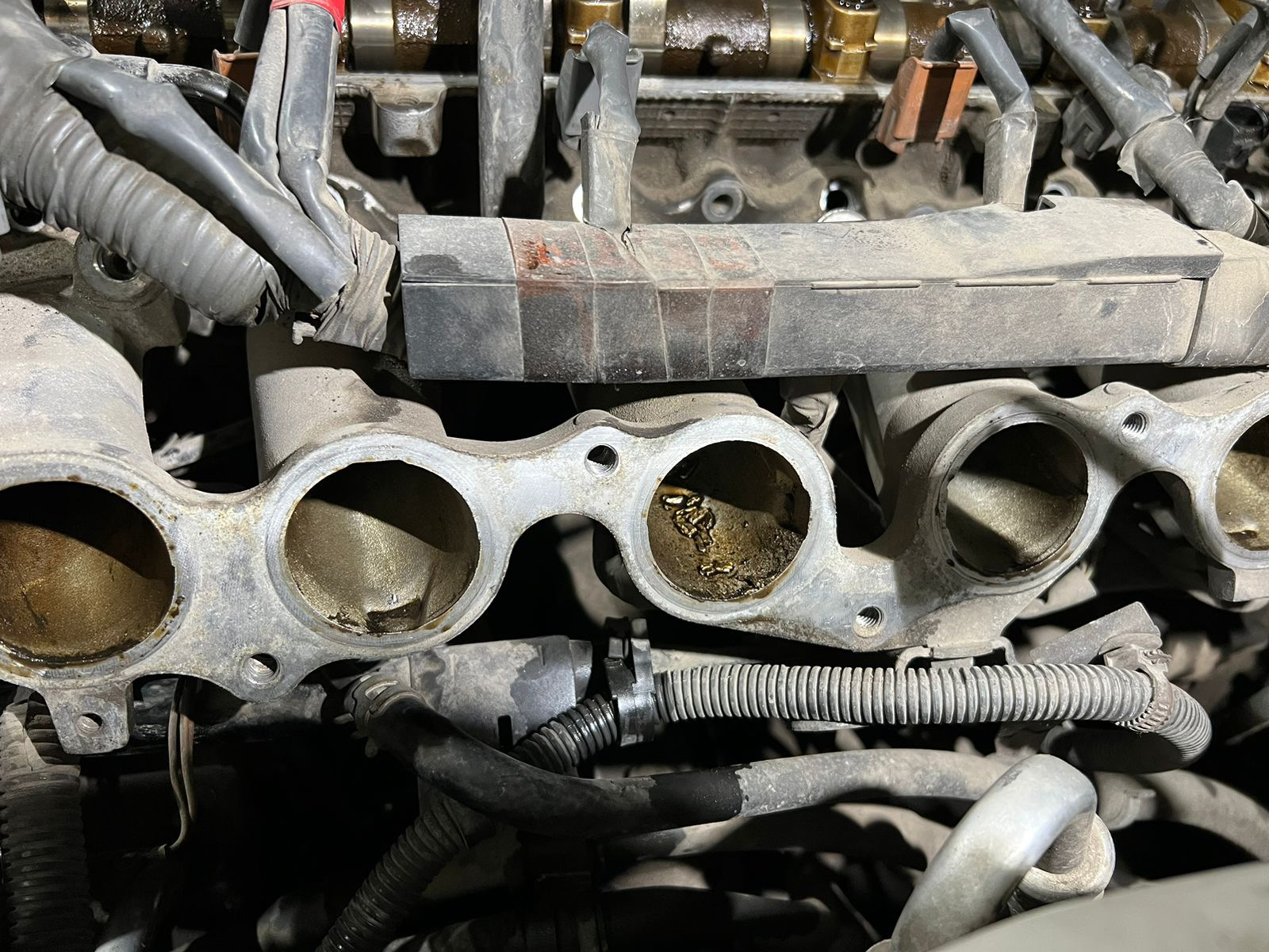 Заслонка рессивера впускного коллектора 🥶 часть 1 — Toyota Cresta (100 ...