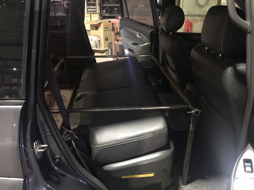 Спальник в Прадо 120 — Toyota Land Cruiser Prado 120-series, 4 л, 2005 года  | своими руками | DRIVE2