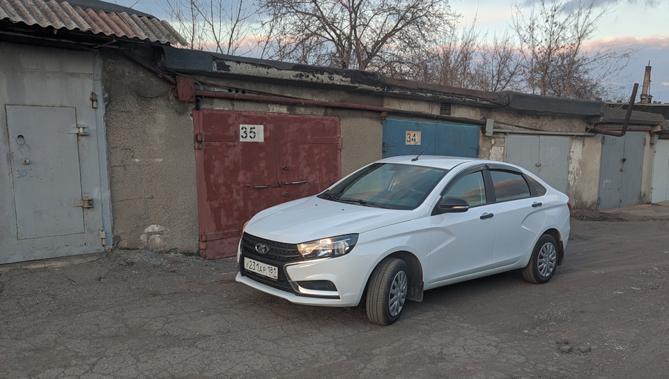 Новые диски и резина — Lada Vesta (1G), 1,6 л, 2022 года | колёсные ...