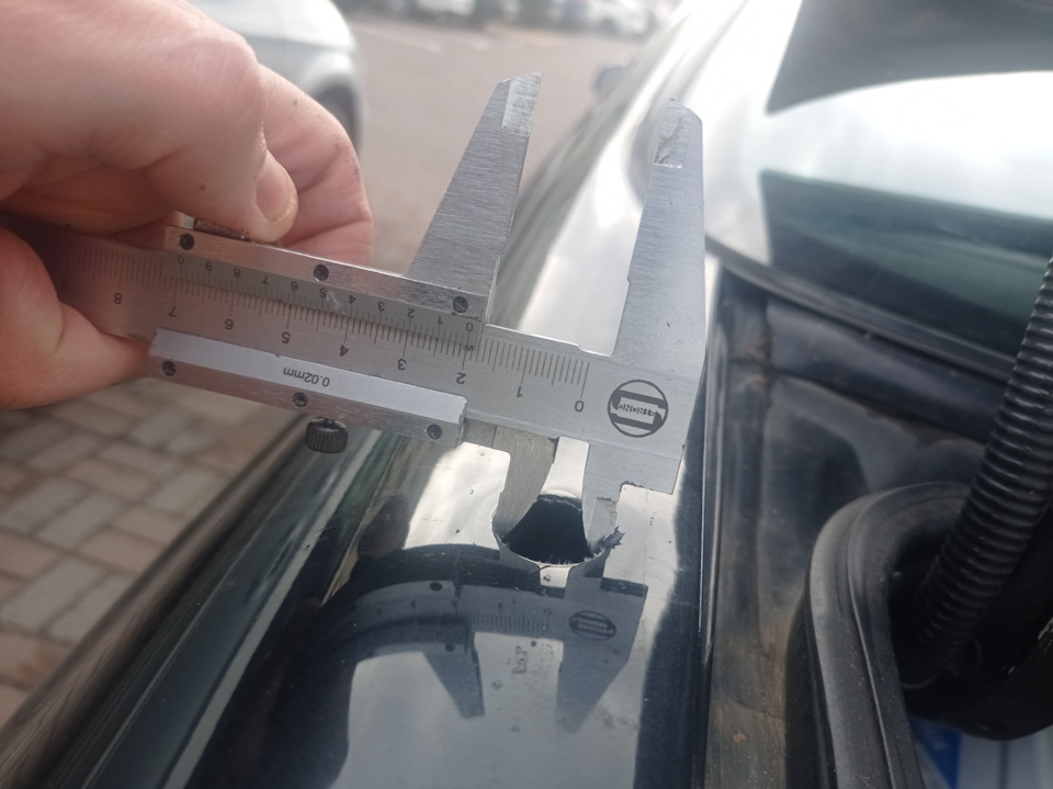 Заглушка вместо антенны — Honda Accord (5G), 2 л, 1996 года | запчасти ...