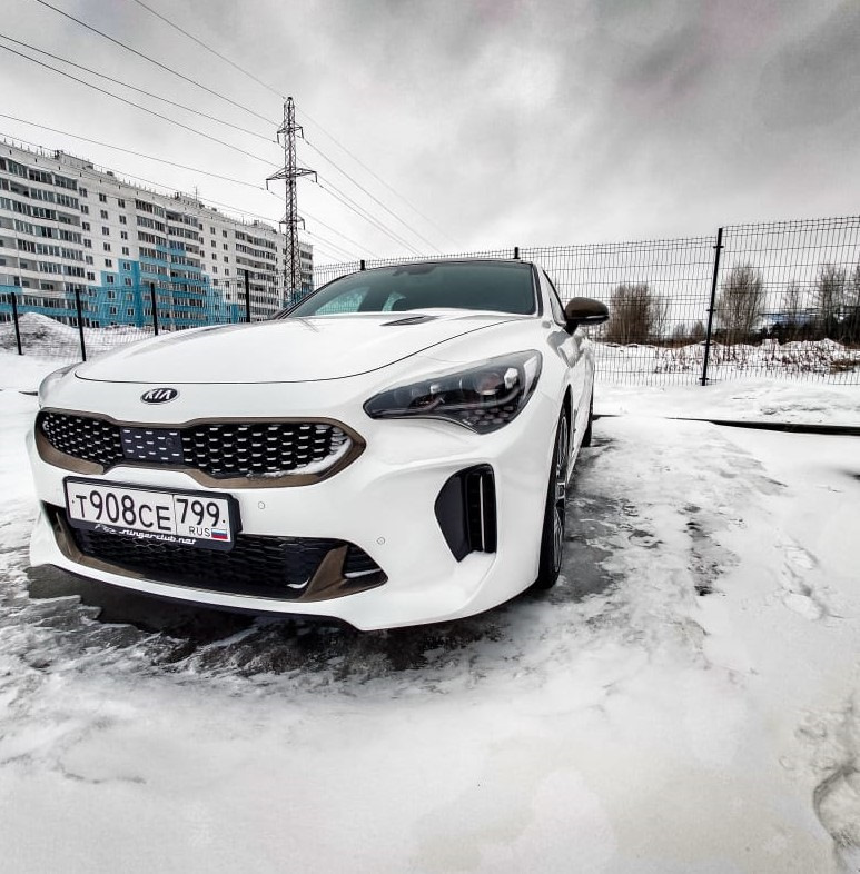 Облез хром и не только. Обращение к ОД. — KIA Stinger, 3,3 л., 2018 ...