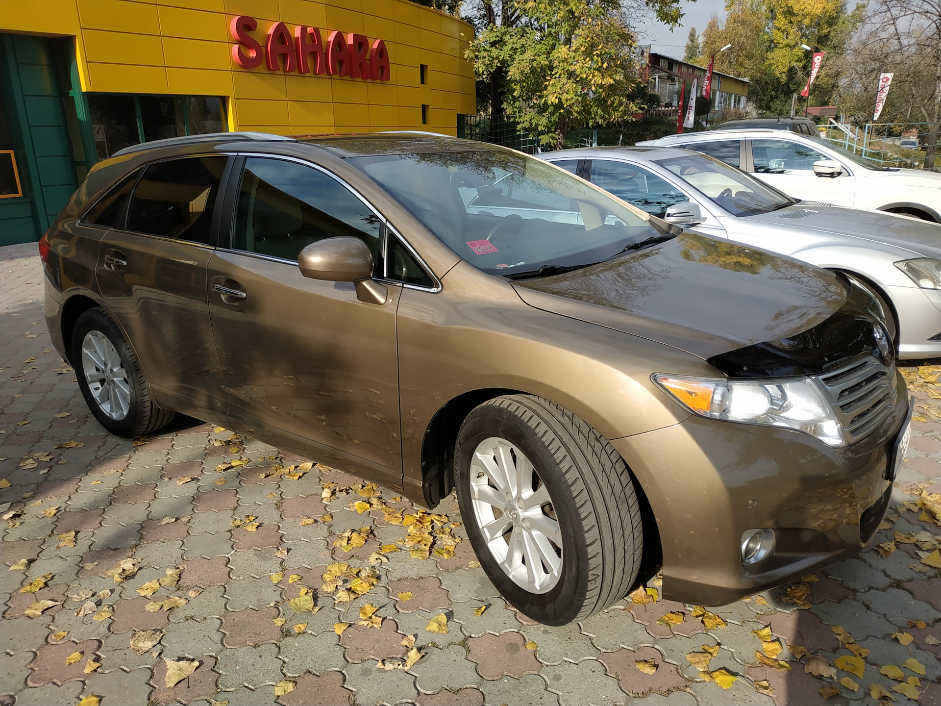 2 недели на нештатном размере. Впечатления. — Toyota Venza (1G), 2,7 л,  2010 года | шины | DRIVE2