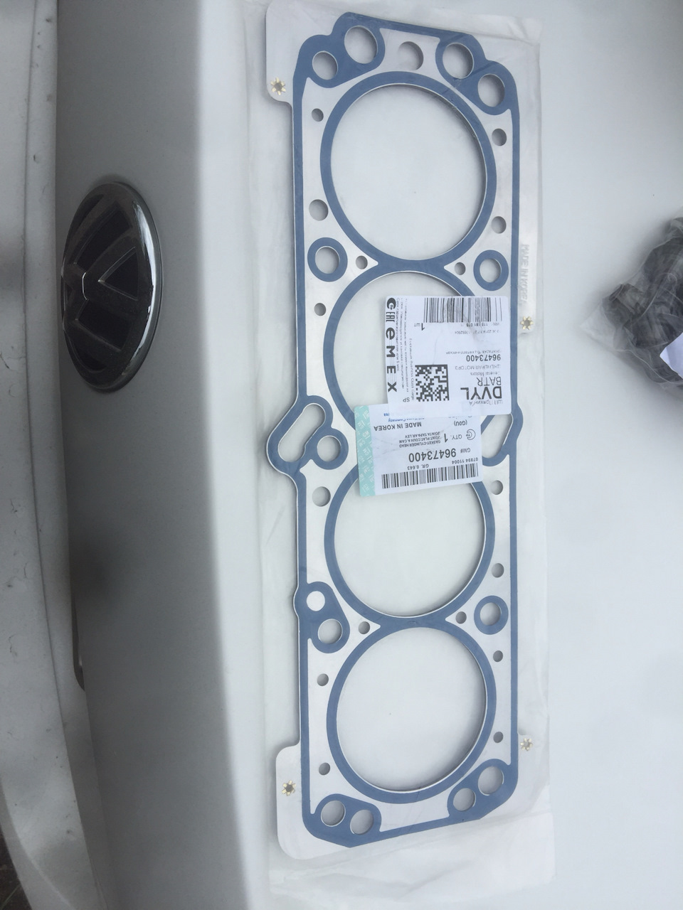 96473400 Прокладка ГБЦ DOHC 06- GM | Запчасти на DRIVE2