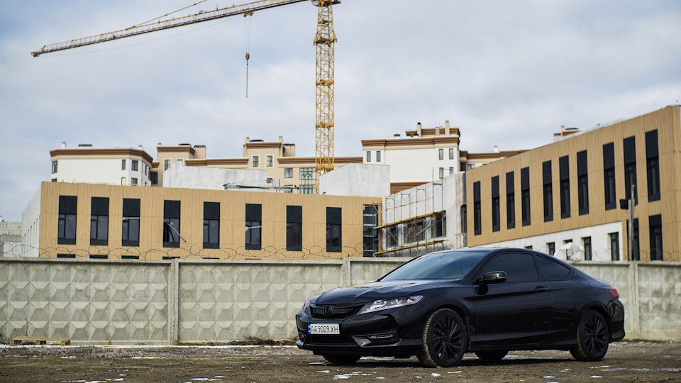 Honda Accord Coupe Black Beast Drive2