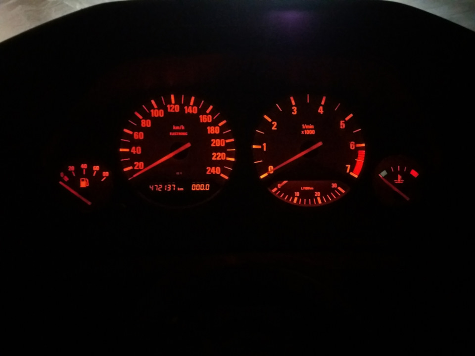 Щиток приборів — BMW 5 series (E34), 2 л, 1994 года | тюнинг | DRIVE2