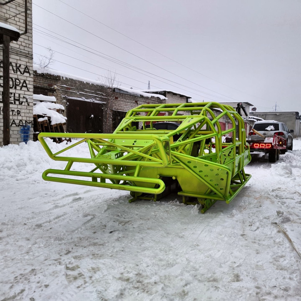 Покраска ЛАЙМ — trophy truck volf, 4,3 л, 2020 года | фотография | DRIVE2