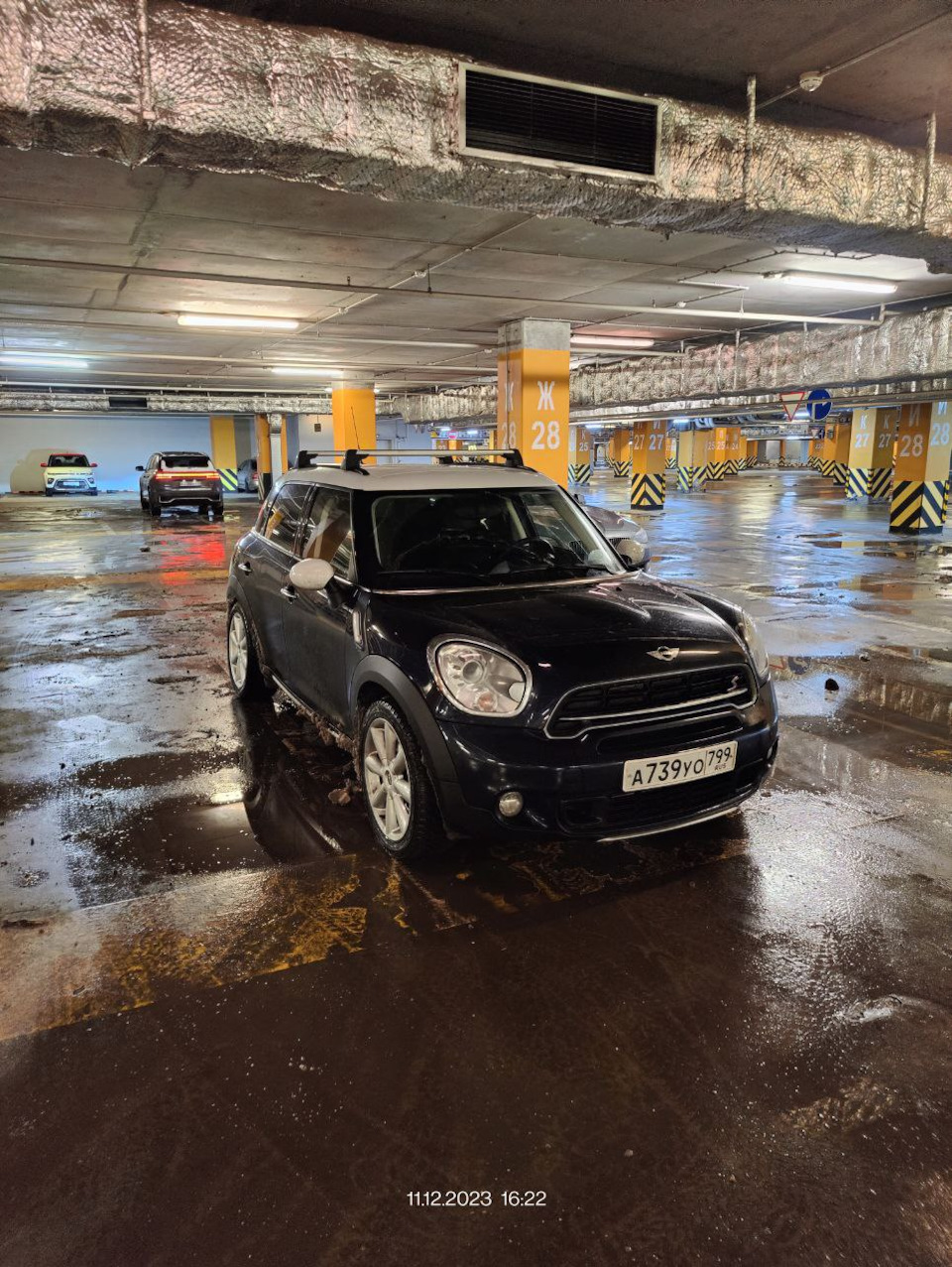 Установка автобокса и поперечин на Mini Cooper S Countryman r60 — MINI ...