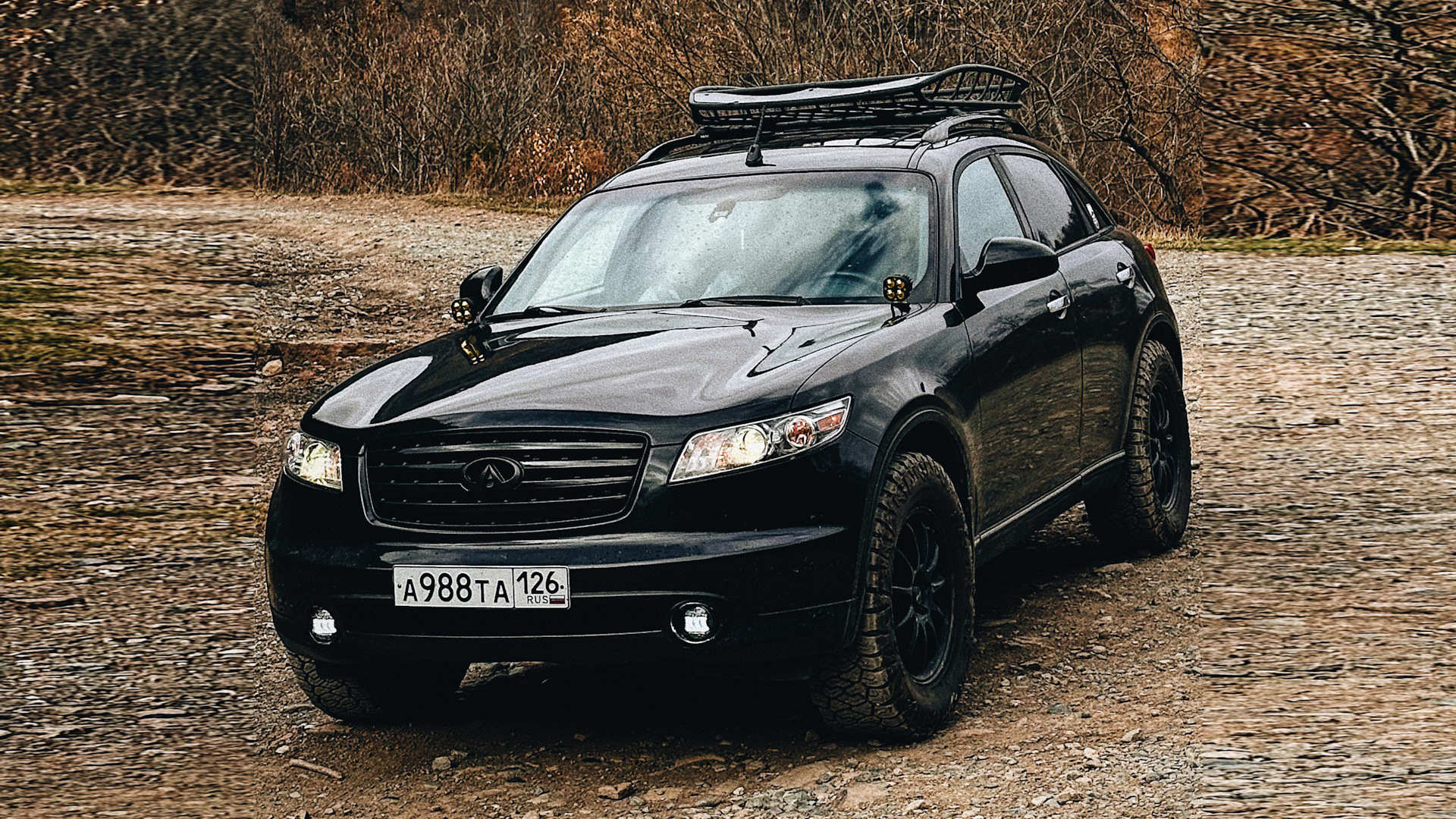 Infiniti FX (1G) 3.5 бензиновый 2003 | 35 Softroad Overland на DRIVE2