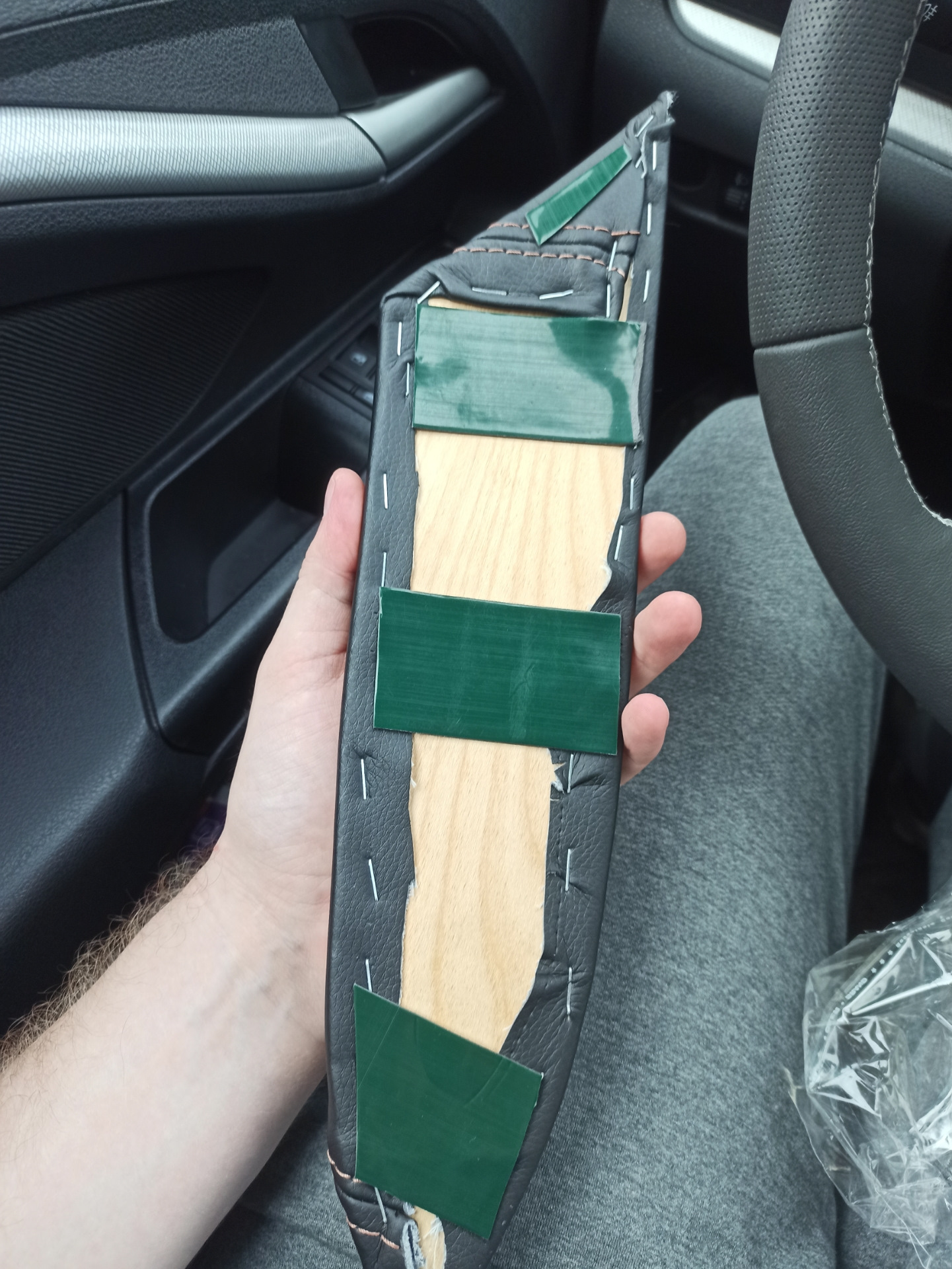 7. Самодельные подлокотники на двери — Lada Vesta SW, 1,6 л, 2021 года ...