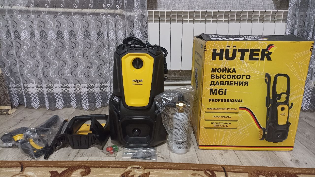 Мойка высокого давления HUTER M6i PROFESSIONAL — DRIVE2