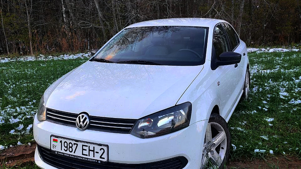 Volkswagen Polo Sedan 1.6 бензиновый 2014 | Снегирь на DRIVE2