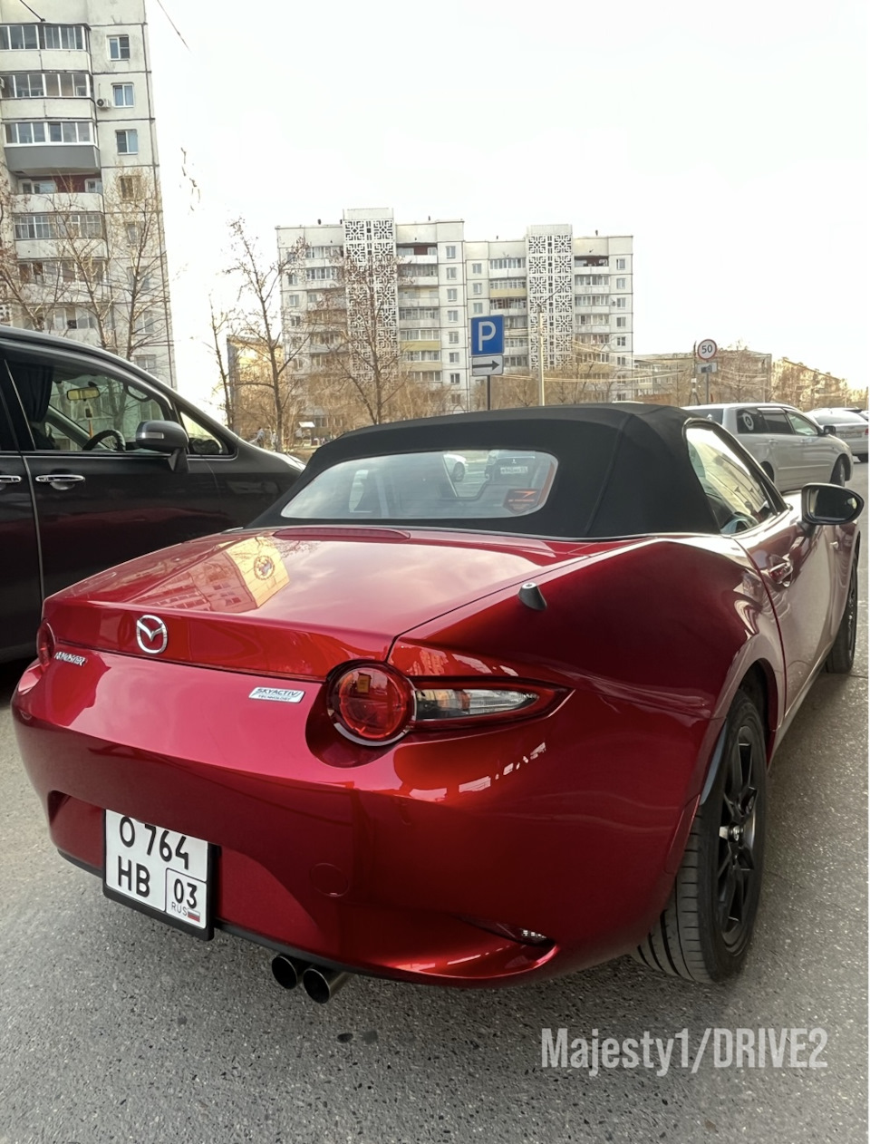 Рубрика Авто Бурятии вишнёвый Mazda MX-5 Roadster — DRIVE2