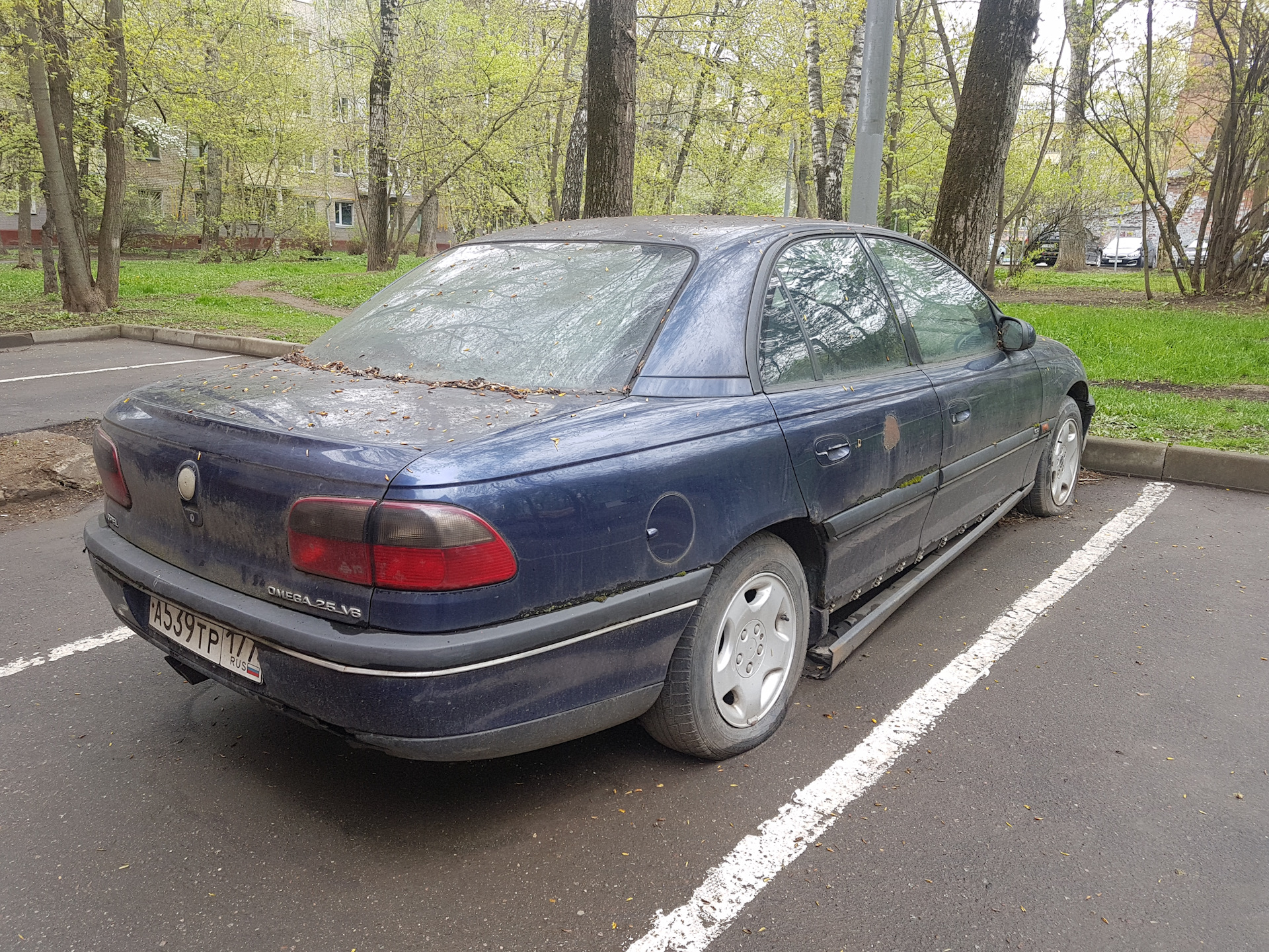 Opel Omega на Бабушкинской в Москве — Сообщество «Брошенные Машины» на  DRIVE2