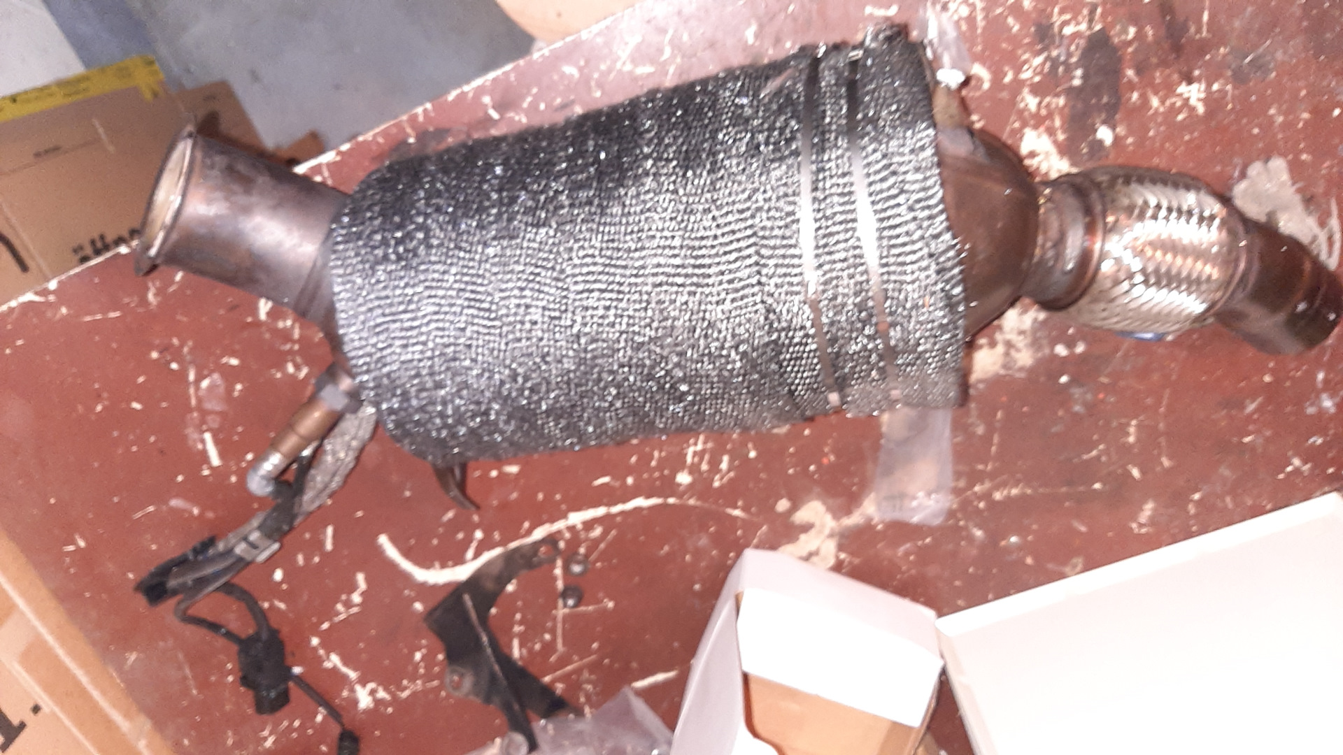 Замена сажевого фильтра — BMW 1 series (E81/E87), 2 л, 2007 года ...