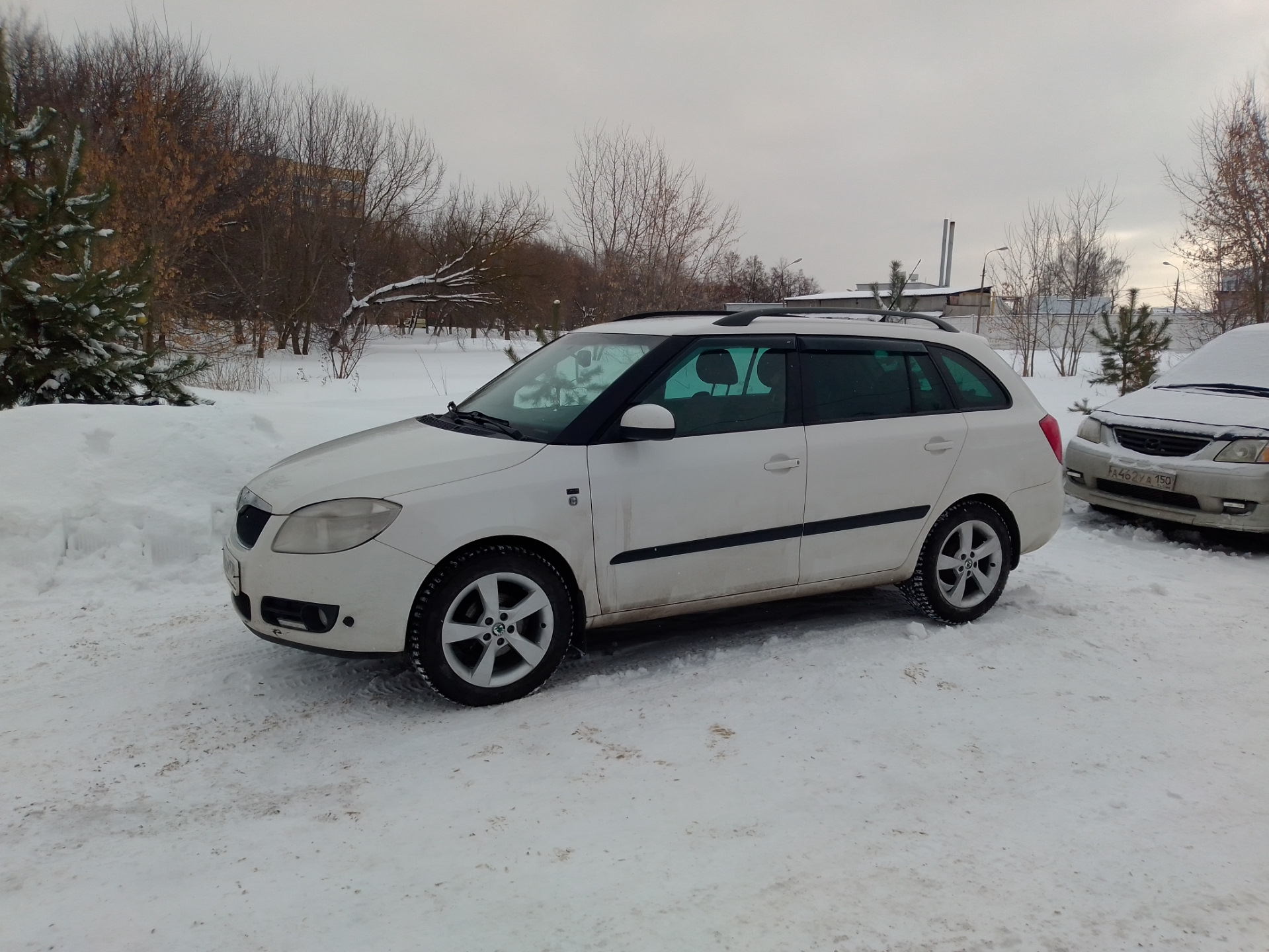 Шины skoda roomster. Шкода Фабия 2 диски r16. Шкода Фабия с люком. Шкода Фабия молочного цвета.