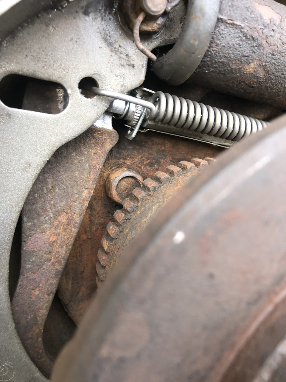 Самоподводка ручника газель. — ГАЗ Соболь, 2,4 л, 2007 года | тюнинг ...