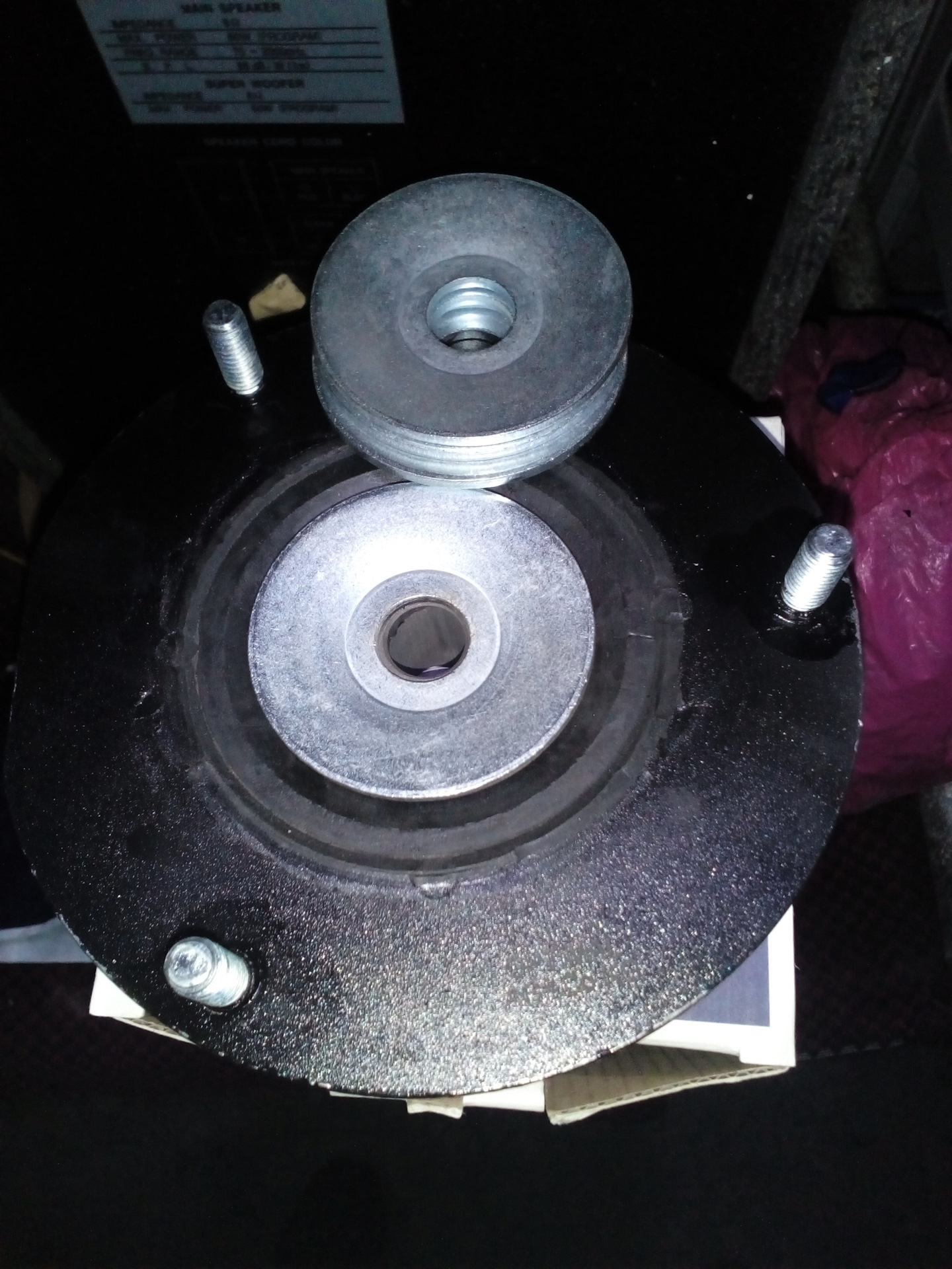 Шайбы опор стойки. — Opel Ascona C, 1,6 л, 1988 года | своими руками ...