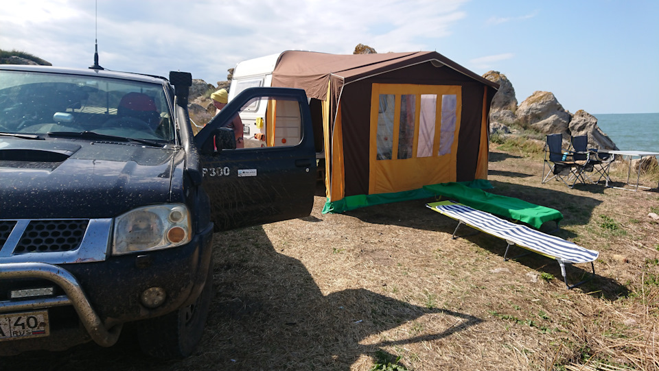 Лагерь поставили… — Nissan NP300