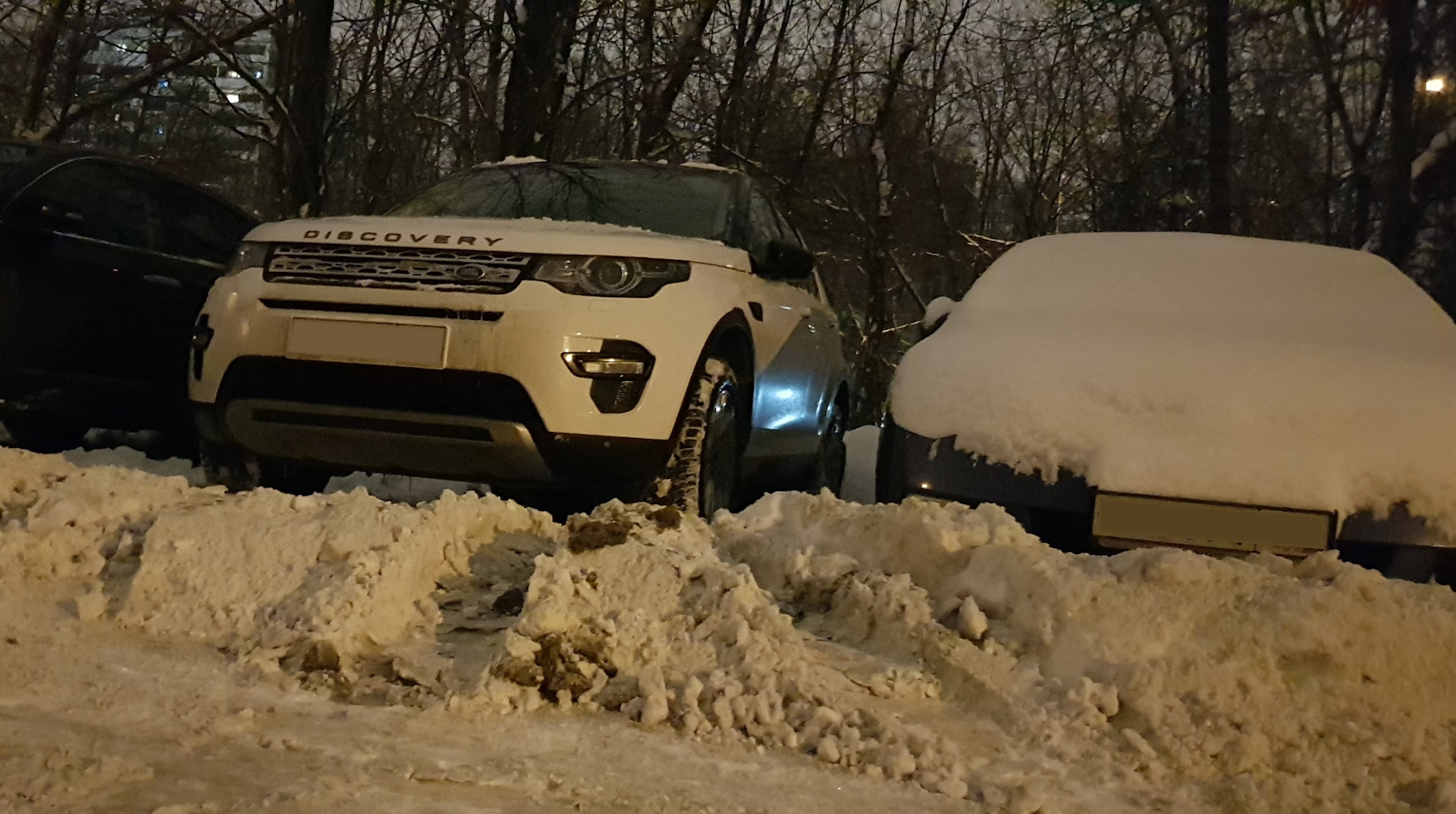 Потому что в городе не чищены дворы… — Land Rover Discovery Sport (1G), 2  л, 2017 года | наблюдение | DRIVE2