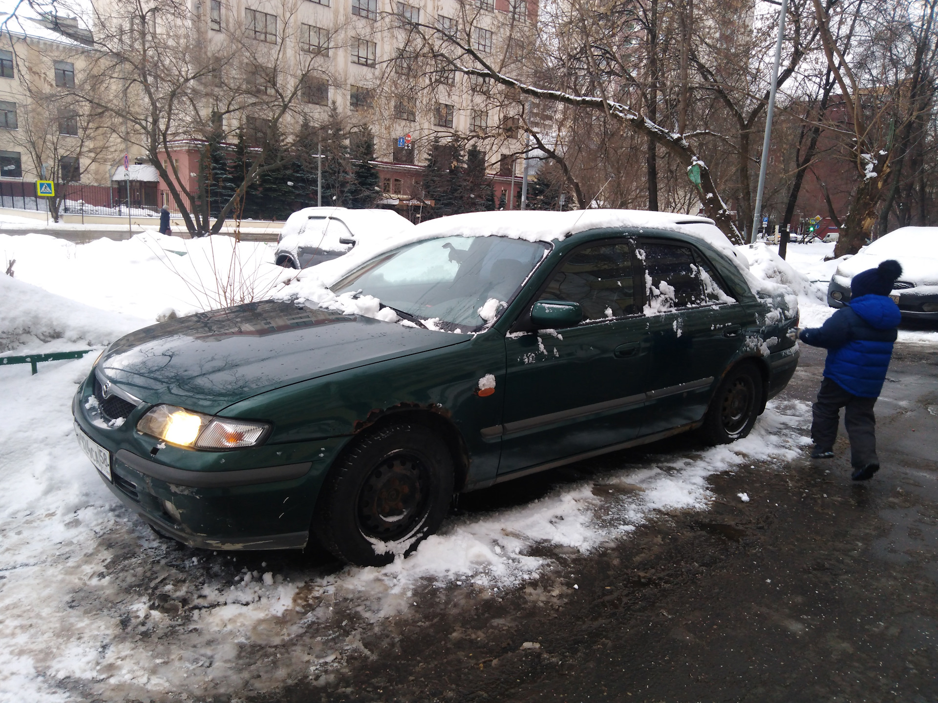 Как вынуть машину из утиля. Наша история. — Mazda 626 V (GF), 2 л, 1999  года | наблюдение | DRIVE2