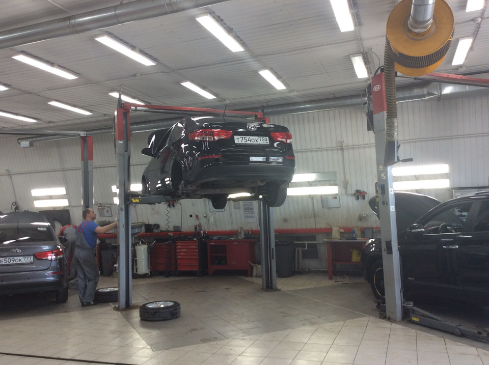 ТО-1 Полет нормальный — KIA Rio (3G), 1,6 л, 2017 года | плановое ТО ...