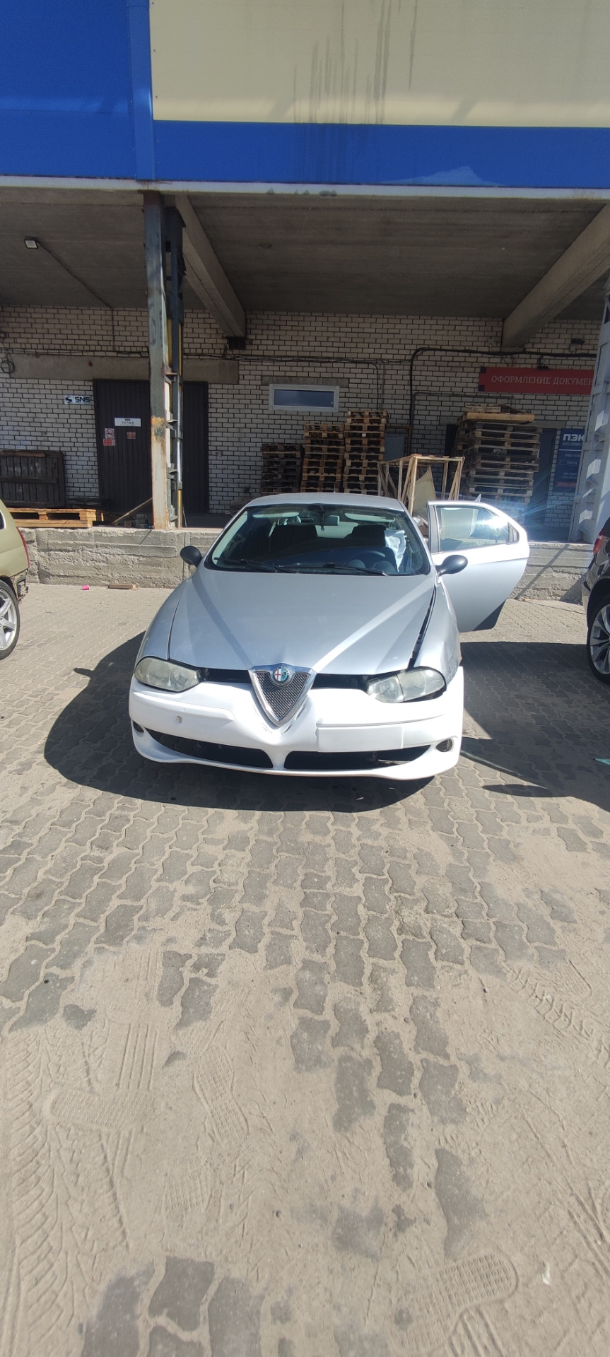 Движение пошло) — Alfa Romeo 156, 1,9 л, 1999 года | кузовной ремонт |  DRIVE2