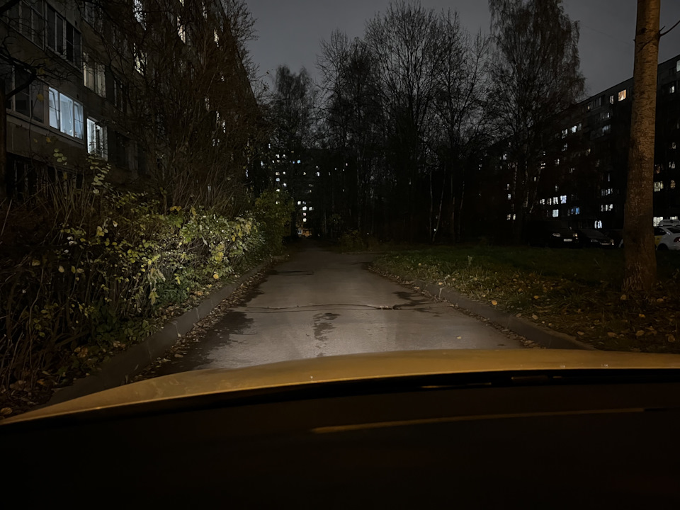 Led лампы H7 в ближний свет с али — Volkswagen Golf Mk7, 1,6 л, 2016 ...