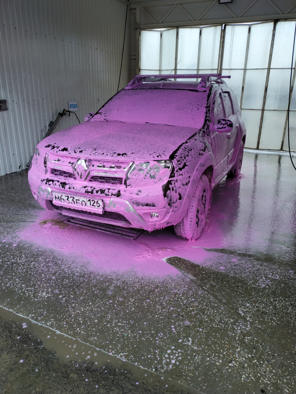 Покраска — Renault Duster (1G), 1,5 л., 2019 года | мойка | DRIVE2