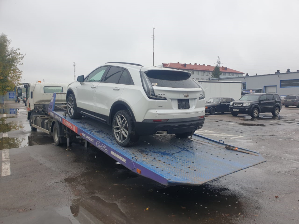 Фото в бортжурнале Cadillac XT4