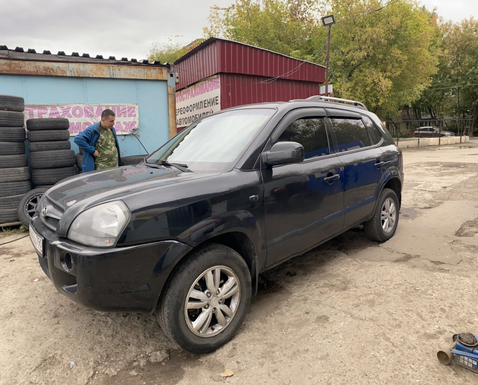 Покупка колес — Hyundai Tucson (JM), 2 л, 2008 года | шины | DRIVE2
