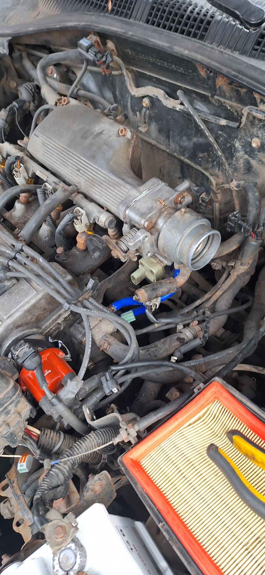 Обогрев Дросселя ( возраждение ) — Toyota Carina E, 1,6 л, 1995 года ...