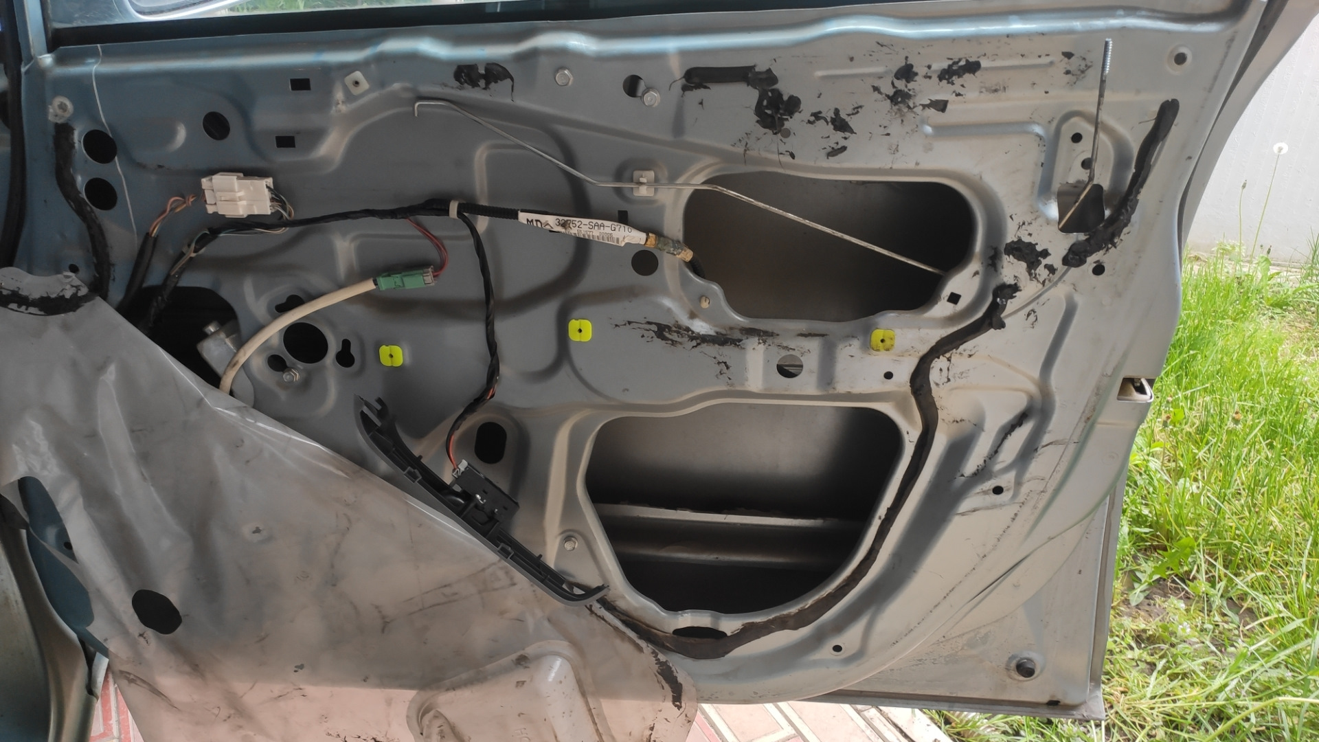 Замки дверей. Влияние на сигнализацию и вариатор. — Honda Jazz (1G), 1 ...