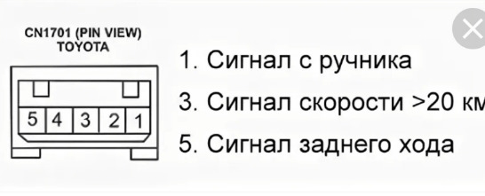 Схема подключения магнитолы тойота калдина