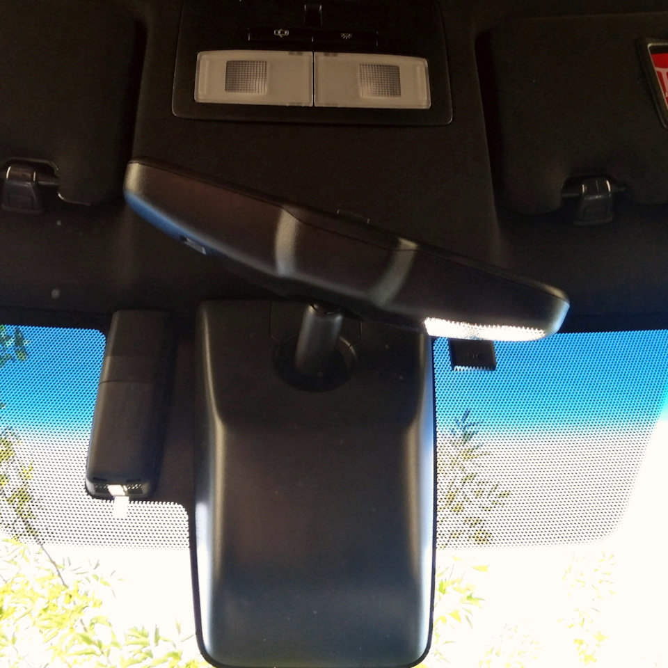 Электронное зеркало WOLFBOX. — Toyota Harrier (3G), 2 л, 2018 года ...