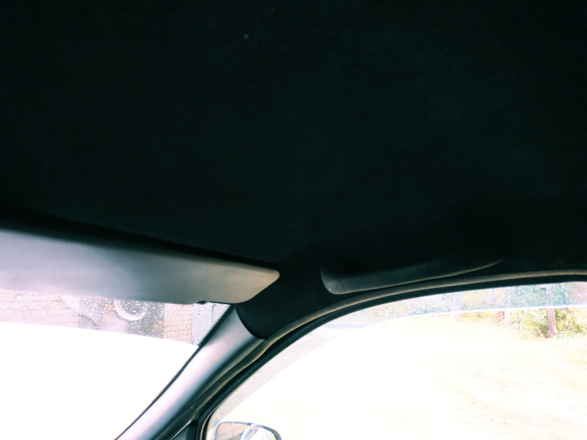 Делаем черный потолок на дастере