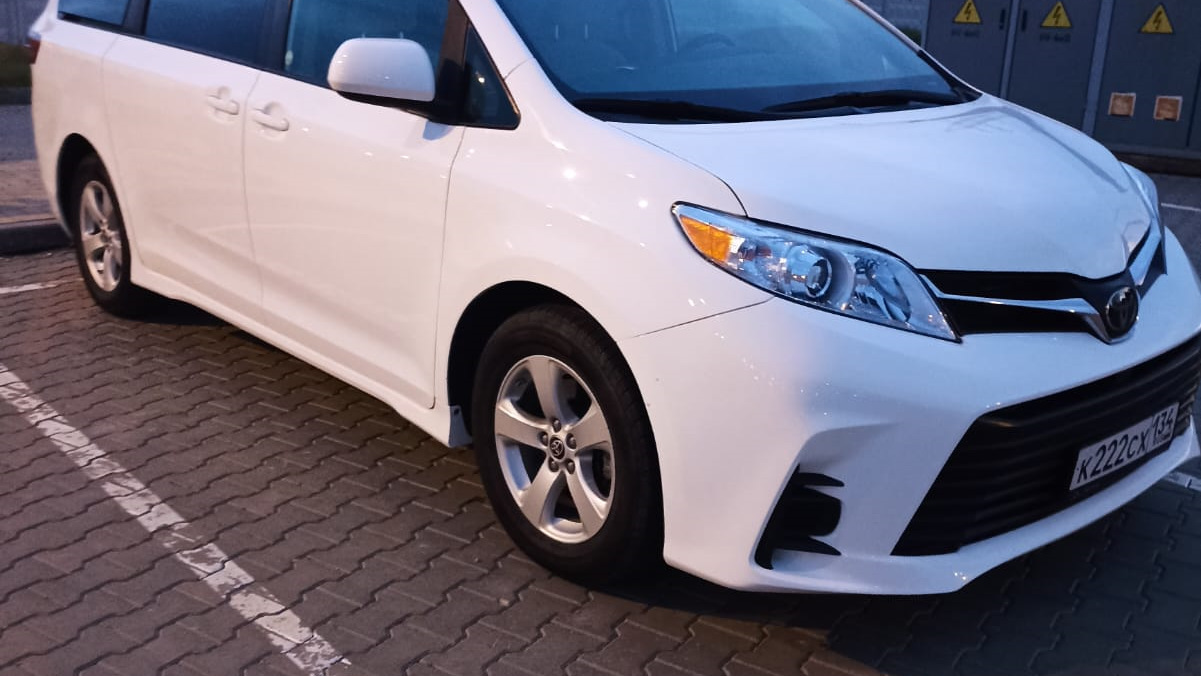 Toyota Sienna (3G) 3.5 бензиновый 2019 | Бусик Американский на DRIVE2