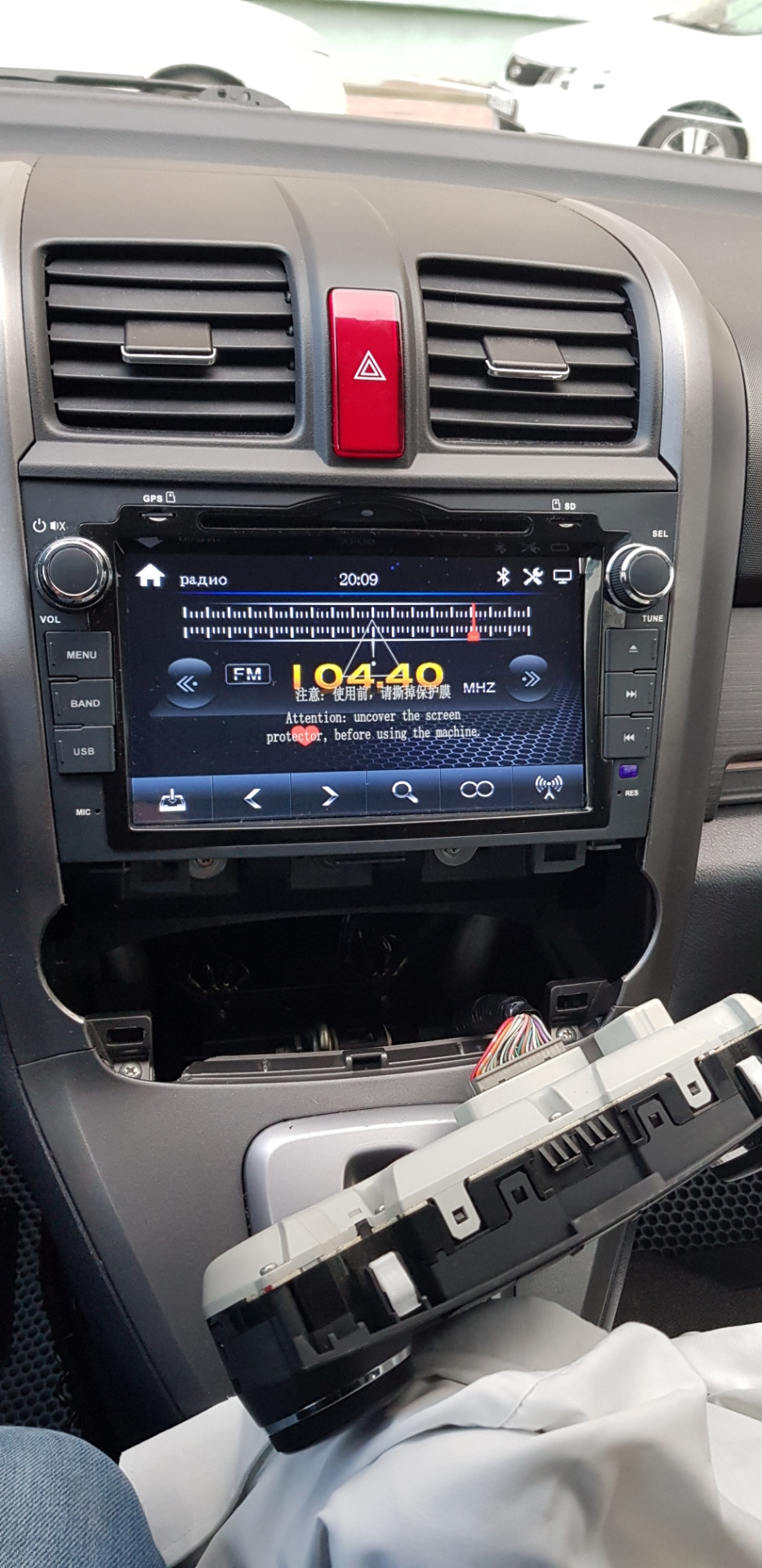 Как в хонде срв подключить флешку