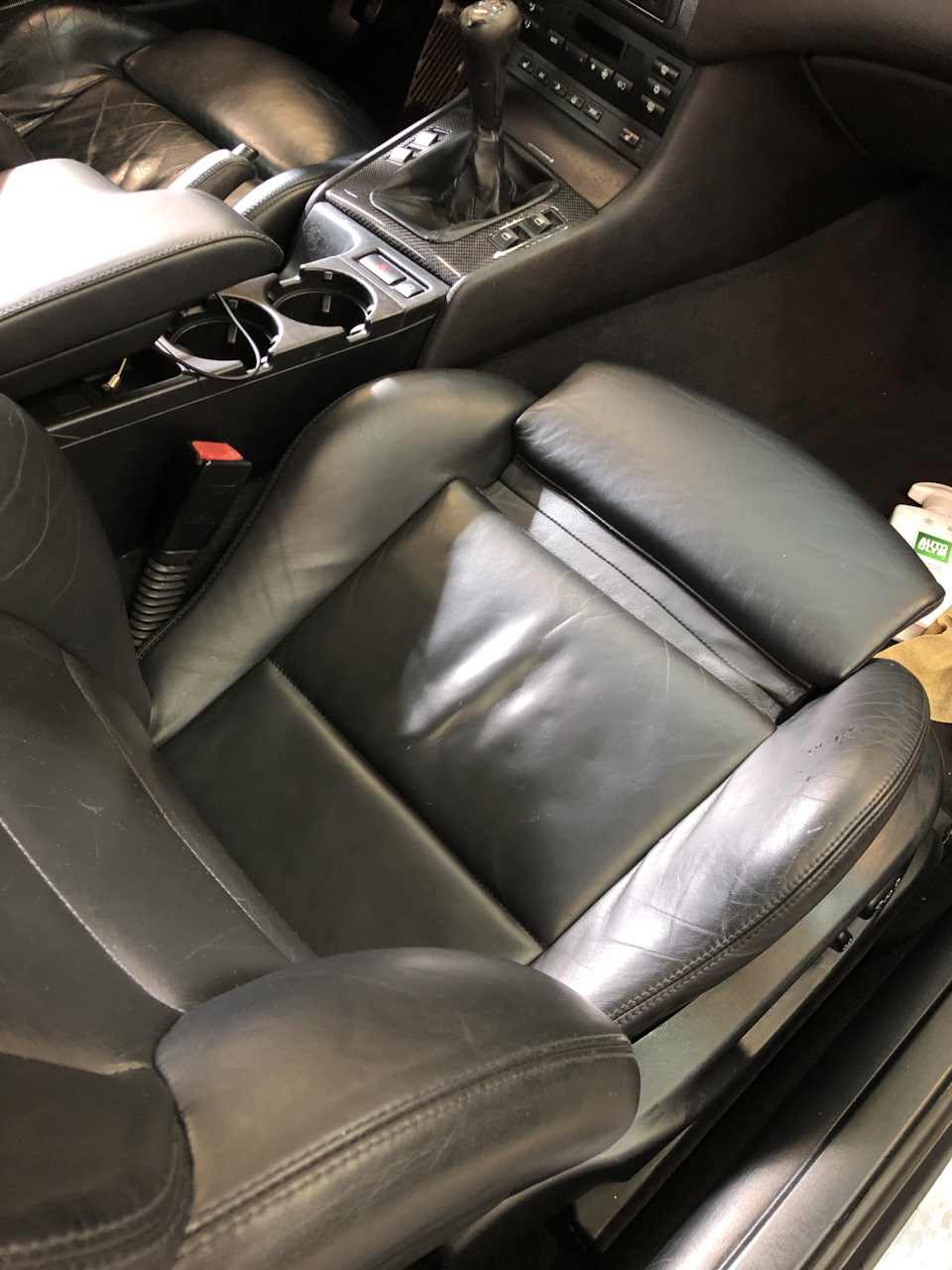 Химчистка + жидкий воск — BMW M3 Coupe (E46), 3,2 л, 2002 года | своими ...