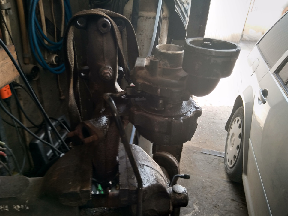 Чистка геометрии турбины и коллекторов, глушение егр, замена актуатора ...