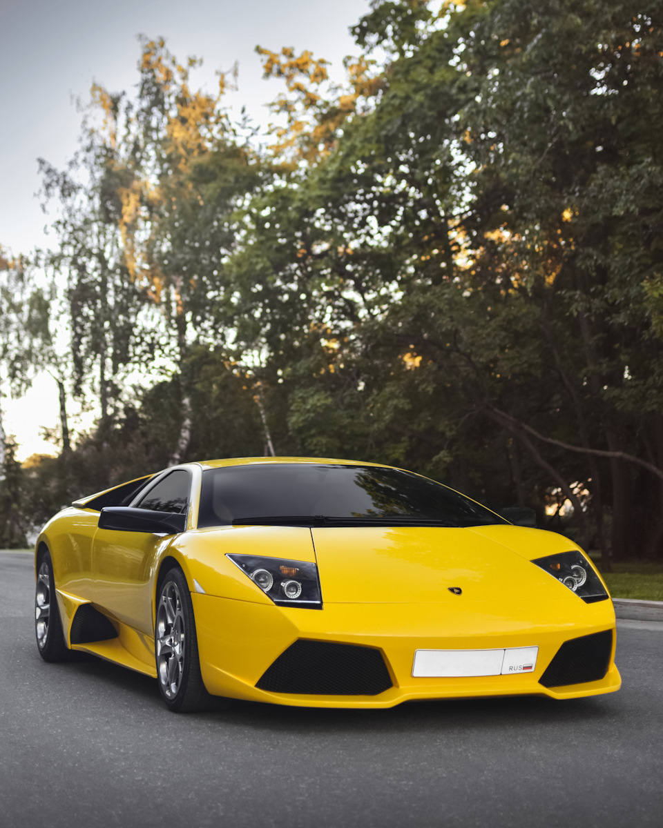 Lamborghini оранжевая Мурселаго