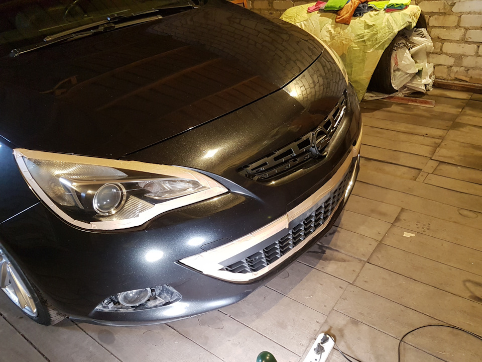 Полировка opel astra j