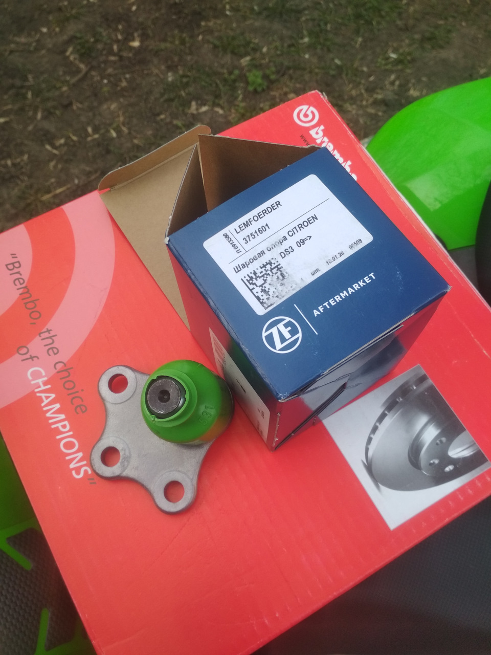 3751601 Шаровая опора LEMFORDER | Запчасти на DRIVE2