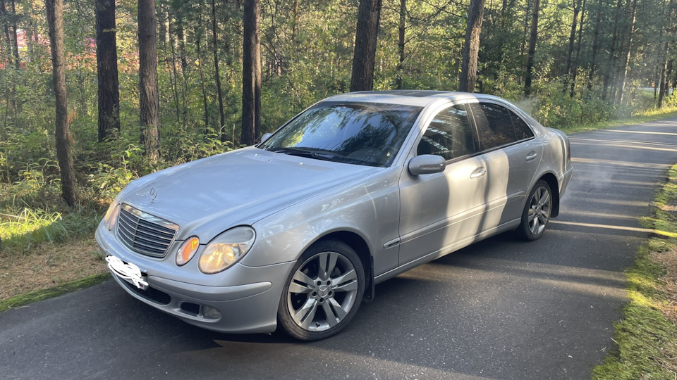 Ступичный подшипник. — Mercedes-Benz E-class (W211), 2,6 л, 2002 года ...