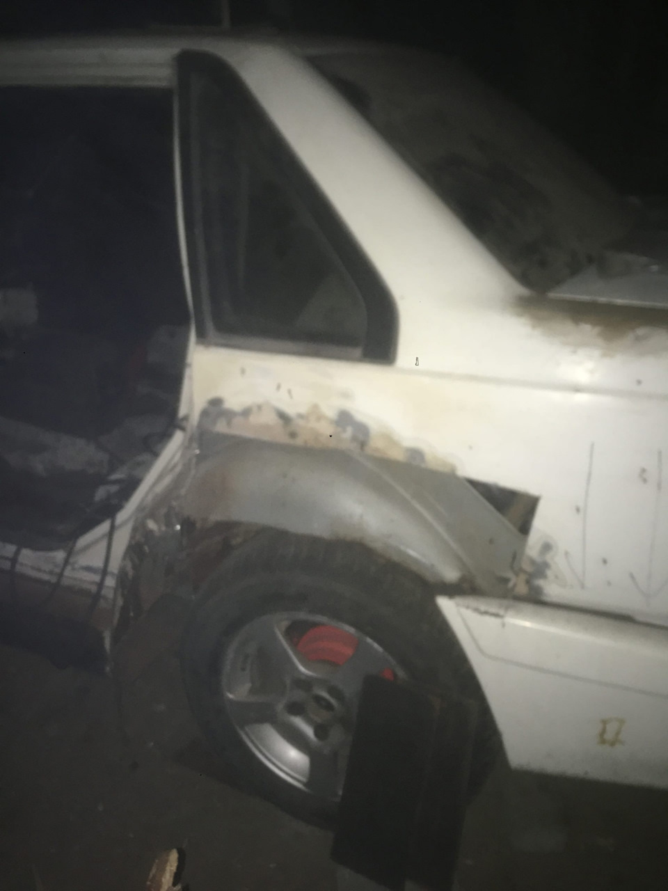 Расширение задних арок (металл) — Volvo 850, 2,5 л., 1994 года ...