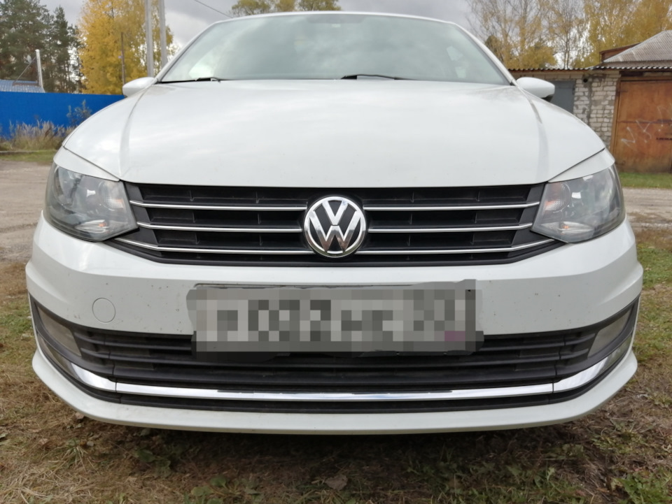 Хром пакет. Завершение. — Volkswagen Polo Sedan, 1,6 л, 2016 года ...