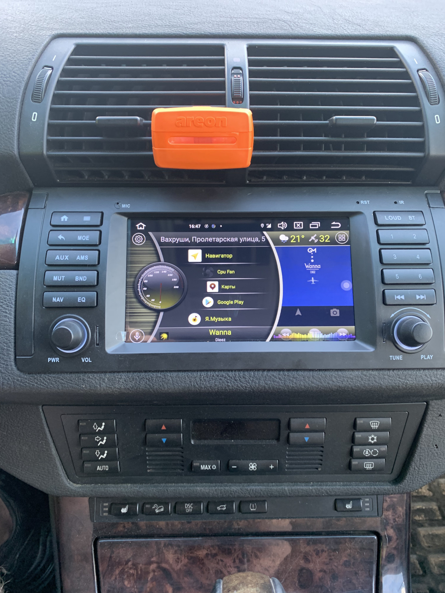 Андроид! Это вещь )) — BMW X5 (E53), 3 л, 2005 года | автозвук | DRIVE2