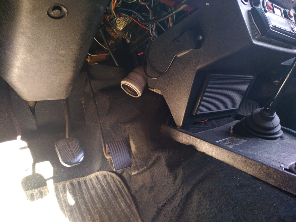 #81 Доработка печки на ниве. Обдув в ноги из уголков. — Lada 4x4 3D, 1 ...