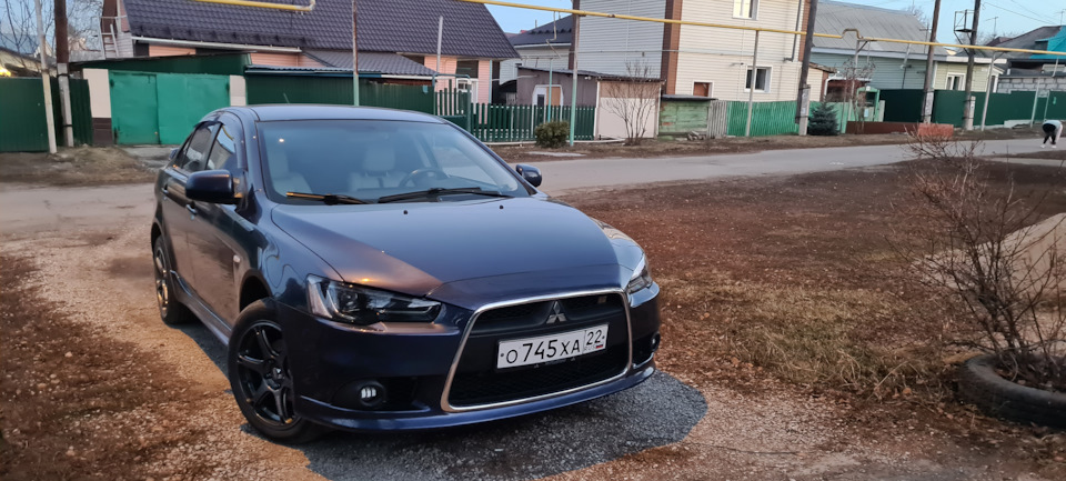 Смена колес на лето. — Mitsubishi Lancer X, 1,5 л, 2008 года | другое ...