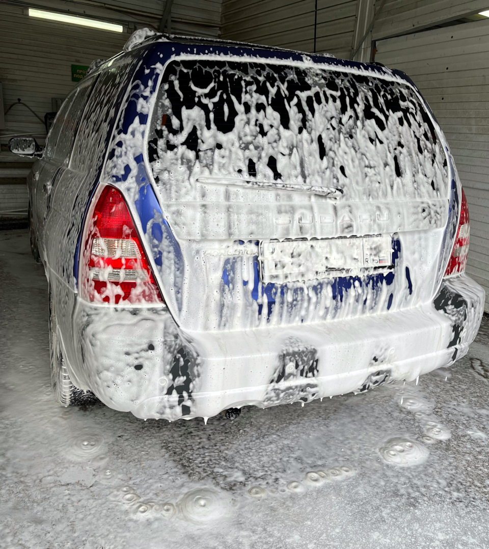 Приключенческий фильм о постановке на учёт и визит в сервис. — Subaru  Forester (SG), 2,5 л, 2003 года | визит на сервис | DRIVE2