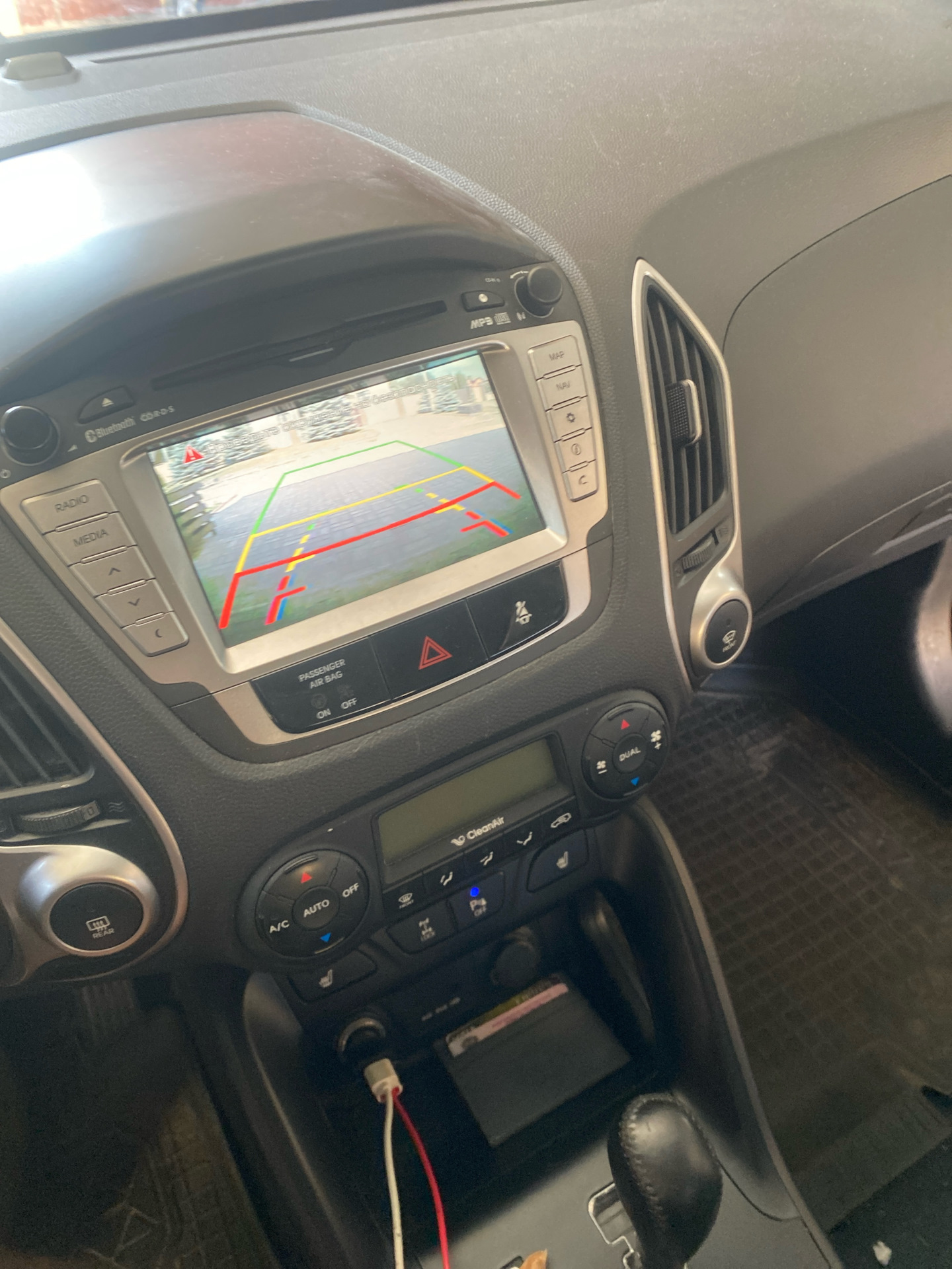 Камера заднего вида — Hyundai ix35, 2 л, 2013 года | аксессуары | DRIVE2